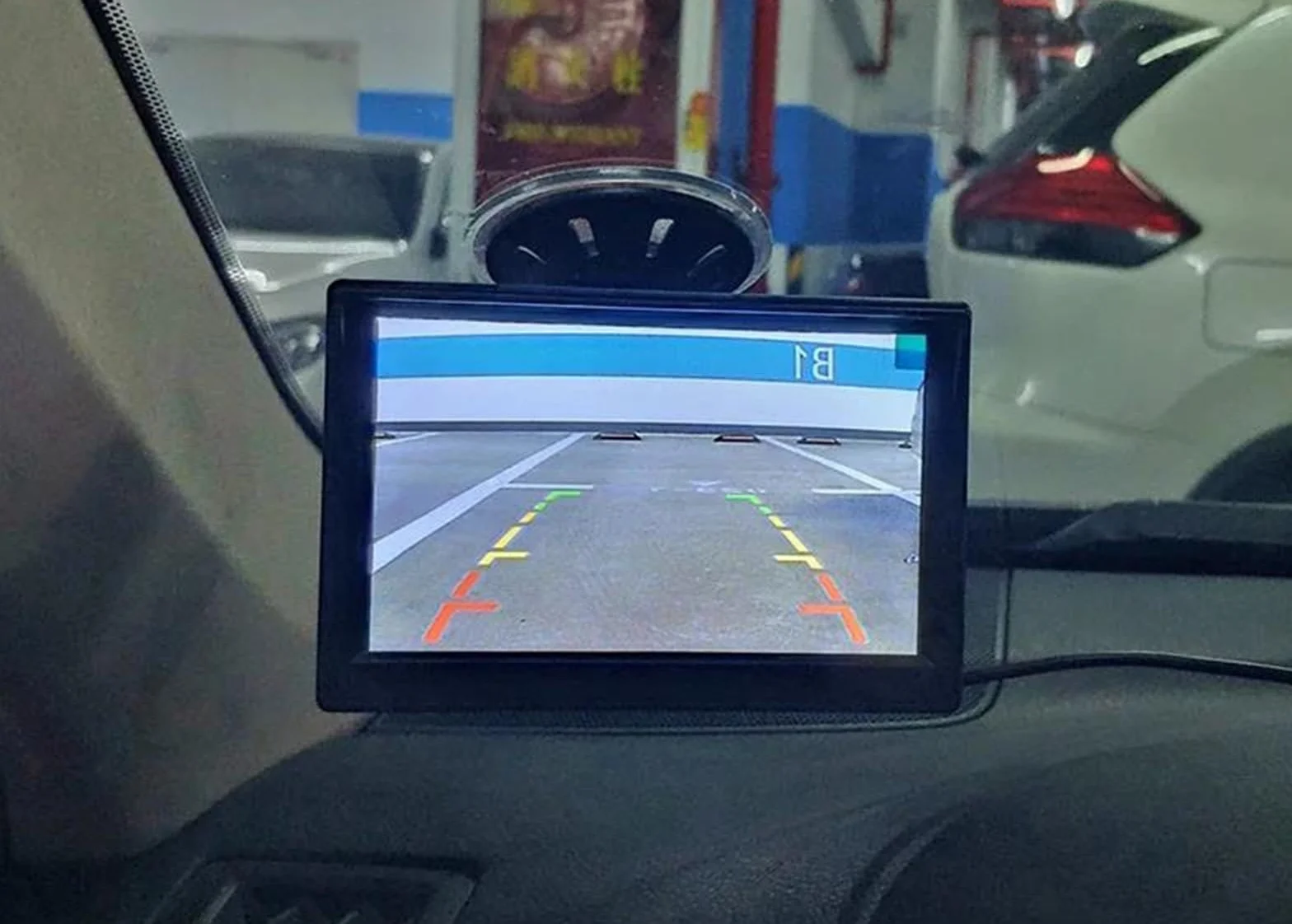 Samochodowa kamera cofania kamera cofania monitor cofania samochód mini kamera kamera cofania bezprzewodowy wyświetlacz LCD 5 HD
