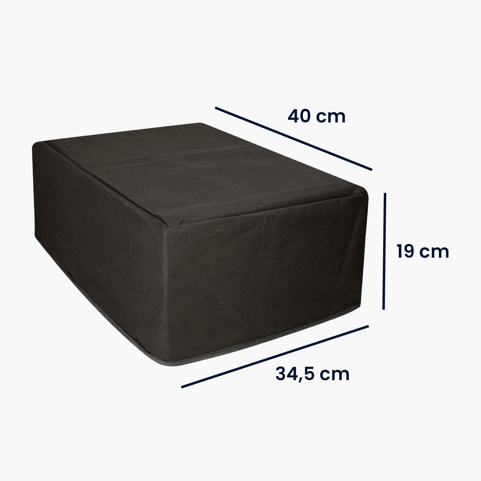 kwmobile Pokrowiec kompatybilny z Epson Expression Premium XP-830 - osłona na drukarkę przeciwpyłową - ciemnoszary