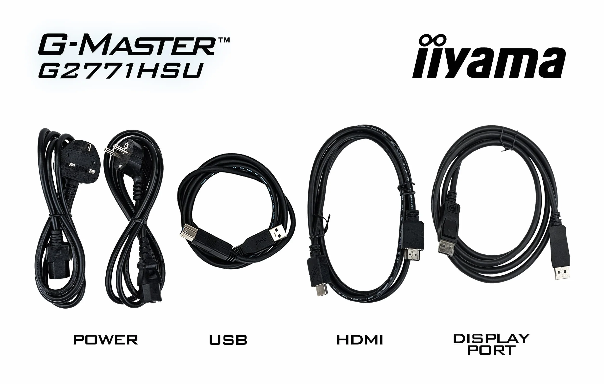 iiyama G2771HSU-B1-27 IPS, 1920x1080/240Hz, 2H1DP, USB-hub