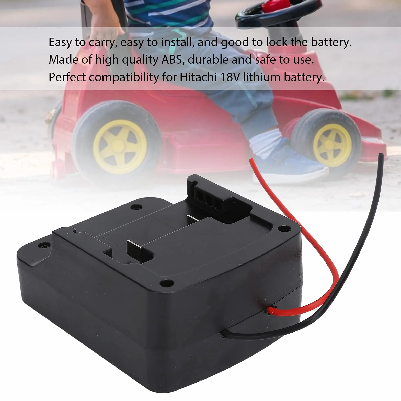 Mocowanie źródła Zasilania dla Hitachi, Adapter Baterii Litowej Mocowanie źródła Zasilania z Przewodami Złącze Baterii, Adapter/złącze Zasilania/skrzynka Wyjściowa do Baterii Litowej Hitachi 18V