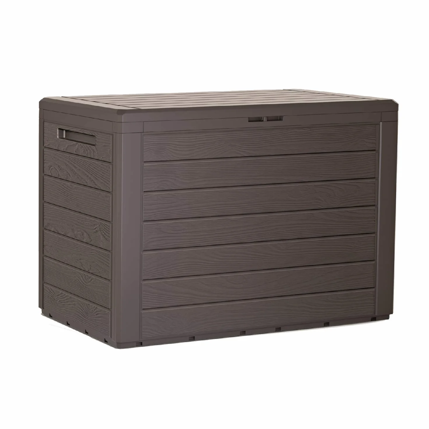 Prosperplast Woodebox Pojemnik Ogrodowy 190 l Ciemna Ochra