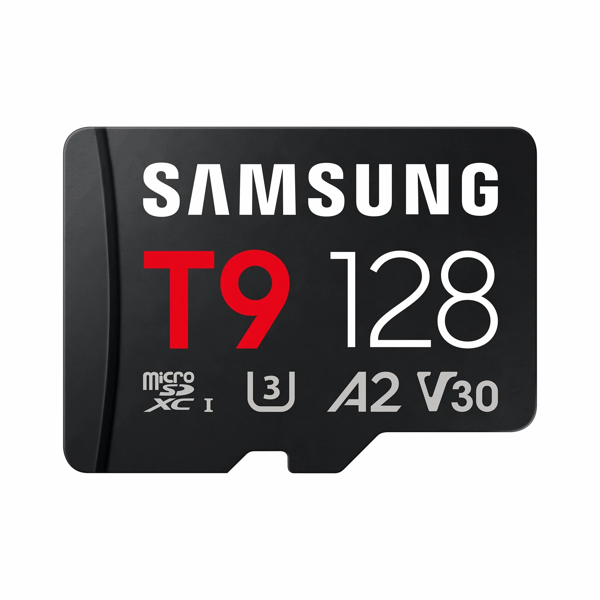 Karta microSD Samsung T9, 128 GB, karta pamięci do dronów, kamer sportowych i kamer 360°, UHS-I U3, Full HD i 4K UHD, odczyt 200 MB/s, zapis 130 MB/s, MB-MH128TB/WW