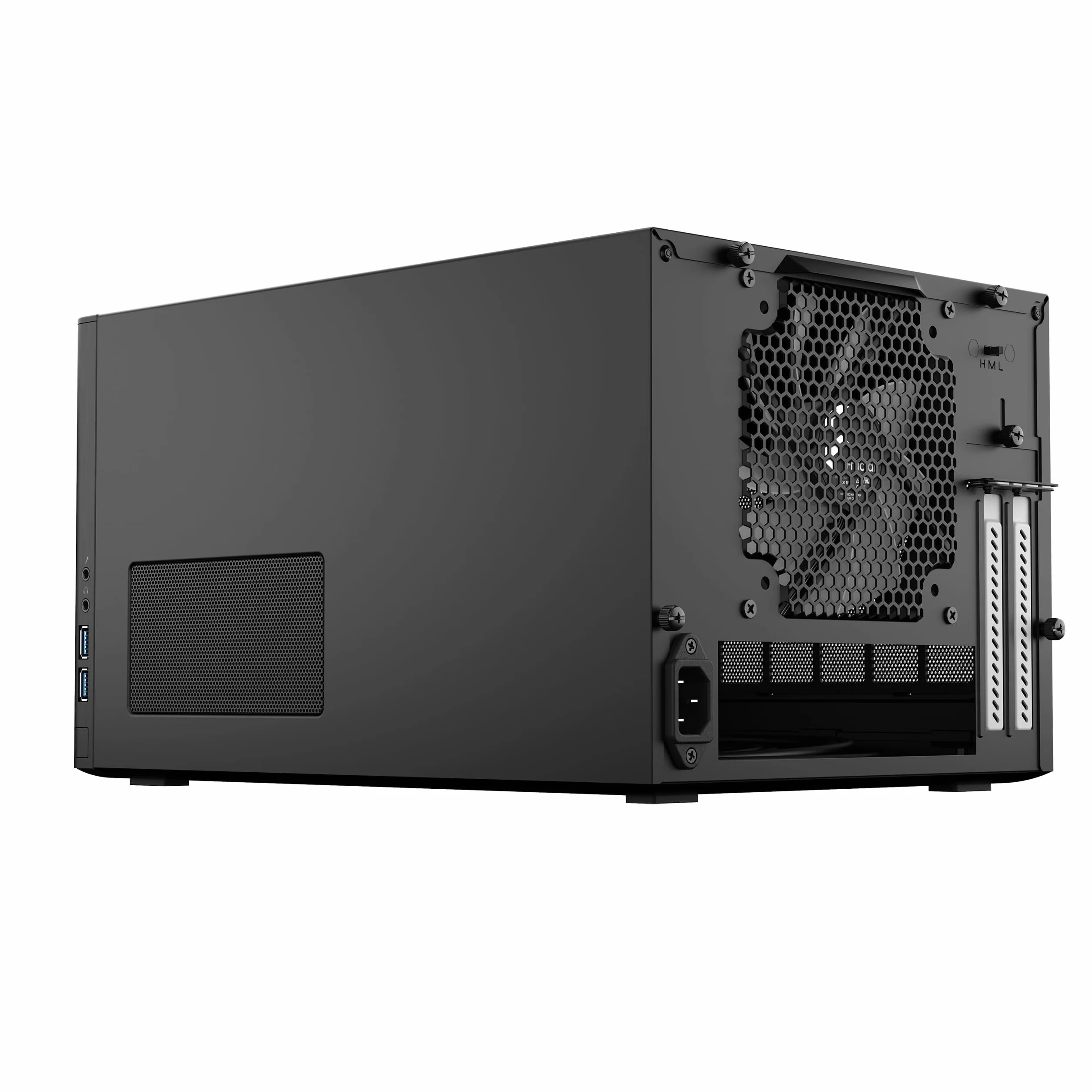 Fractal Design Node FD-CA-NO-304-BL Obudowa Komputerowa, Czarny, 37.4 x 25 x 21 cm