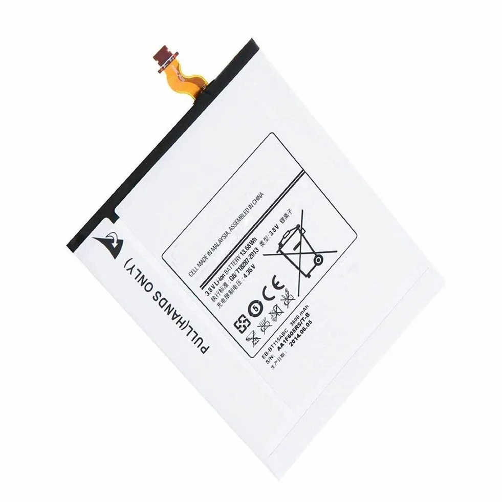 XITAIAN 3.8V 13.68Wh 3600mAh EB-BT111ABE EB-BT116ABE Kompatybilny z Bateria Zamiennik do Samsung Galaxy Tab 3 Lite 7.0 SM-T111 T110 T3600E