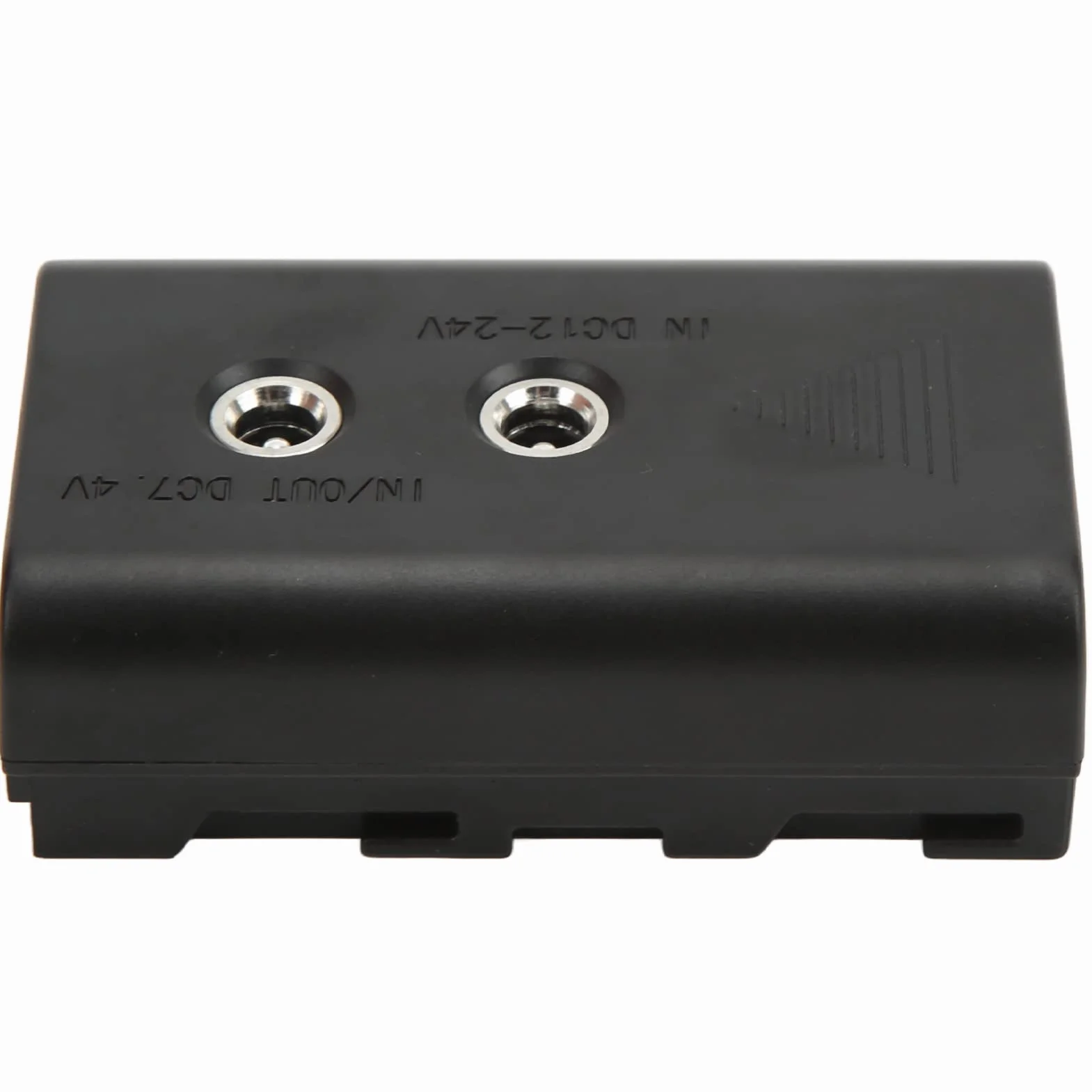 Imitacja Akumulatora NP-F550 Atrapa 7,4 V 3 A Bezpieczne 12-24 V do NP-F570 NP-F970