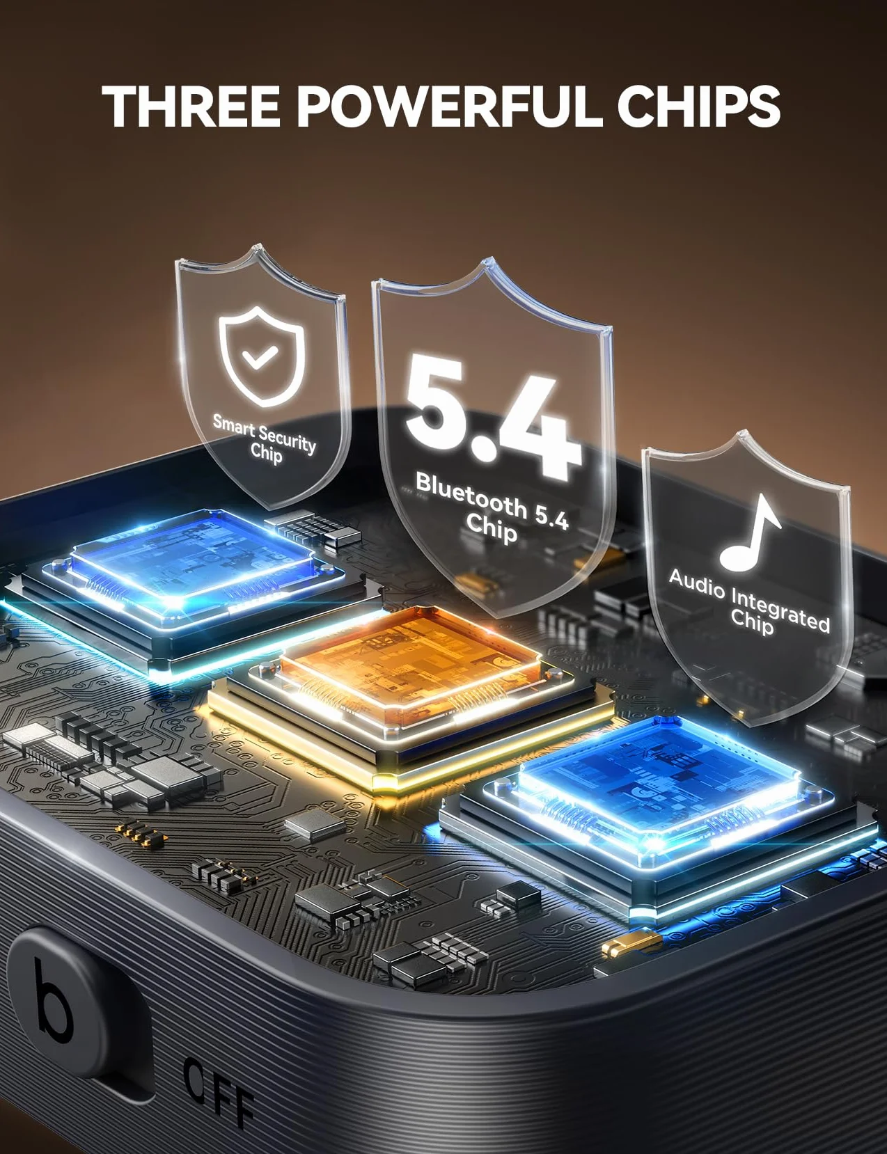 JOYROOM Bluetooth 5.4 samochodowy adapter AUX Bluetooth, odbiornik Bluetooth jack, połączenie głośnomówiące z wyświetlaczem LED, adapter jack samochodowy z 16