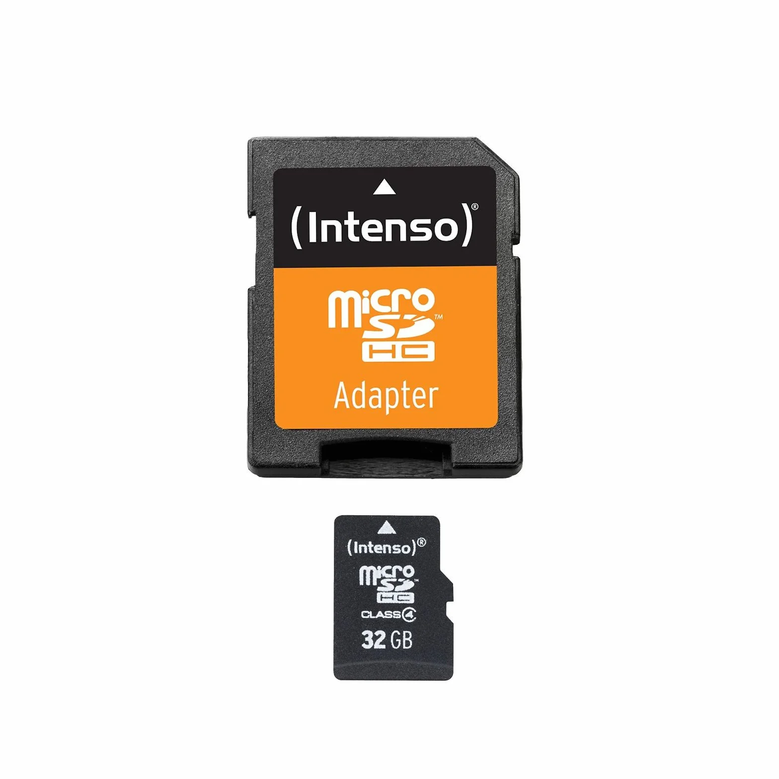 Intenso Micro 3403480 Karta Pamięci SDHC z Adapterem SD Klasa 4 32GB