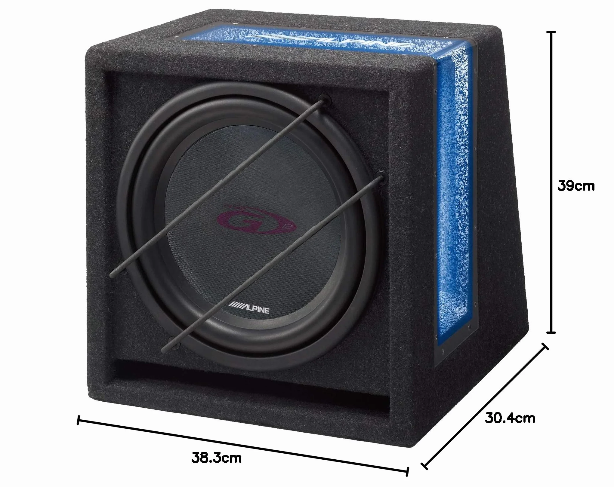 Alpine Elektronika 800W 30.5 cm Subwoofer
