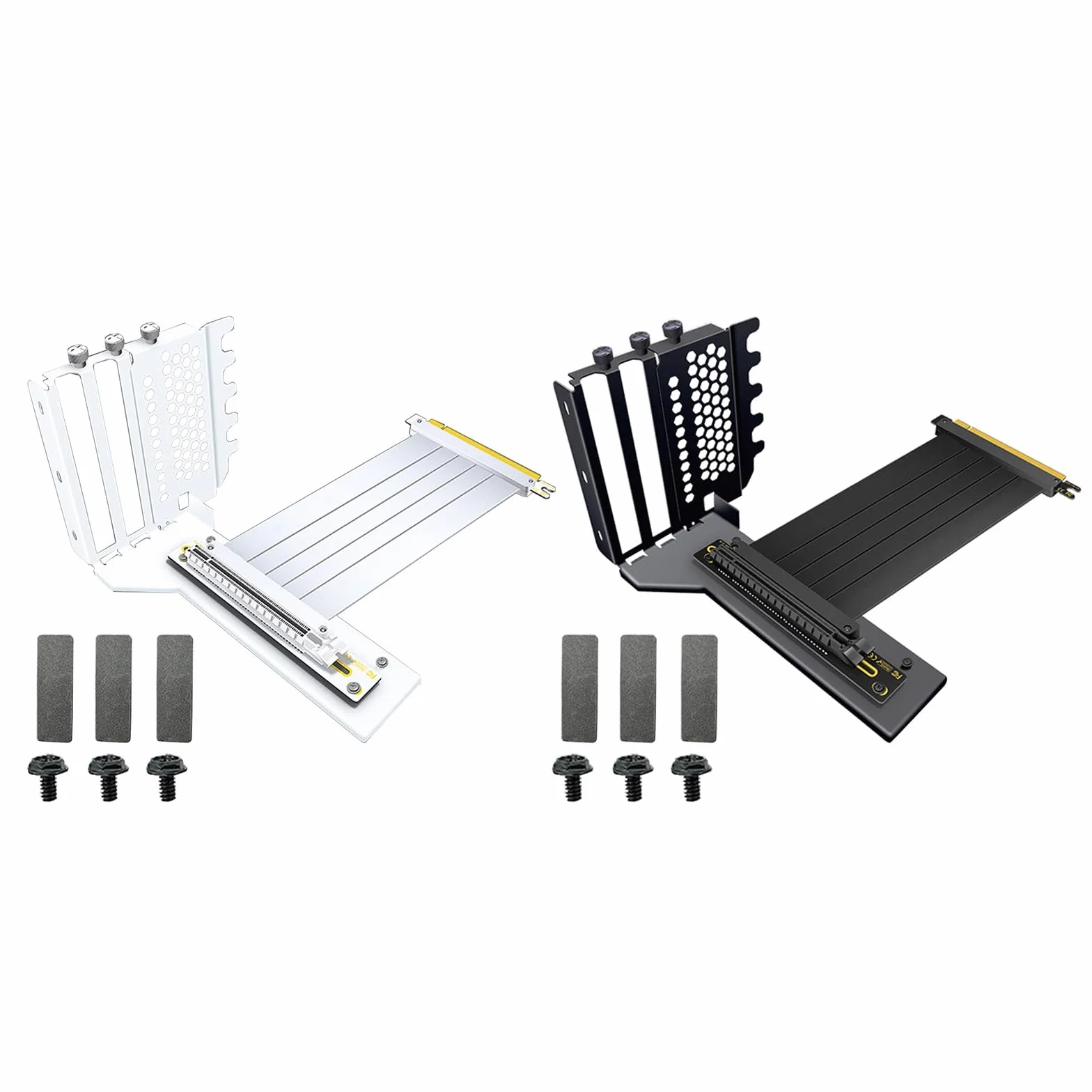 Pionowy uchwyt na kartę graficzną, uchwyt na kartę graficzną, zestaw uchwytów na kartę graficzną VGA z kablem PCIe 3.0, wspornik wsparcia GPU
