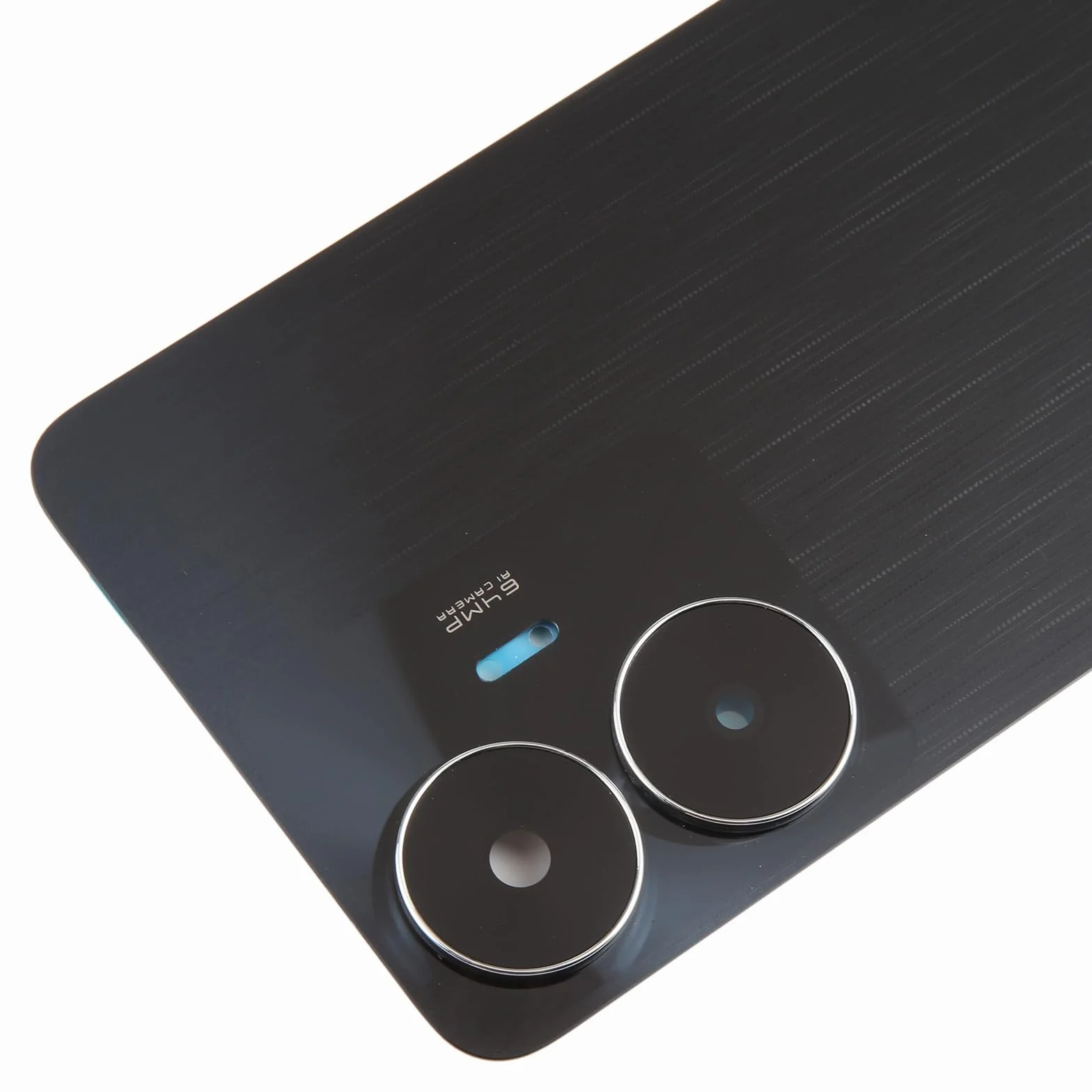 Tylna pokrywa do Realme C55 z osłoną obiektywu aparatu, część do naprawy