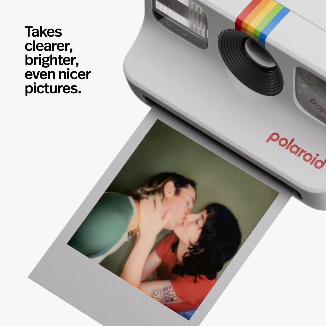 Polaroid - Pakiet Instant Camera Go Gen 2 czarny + czarny klips