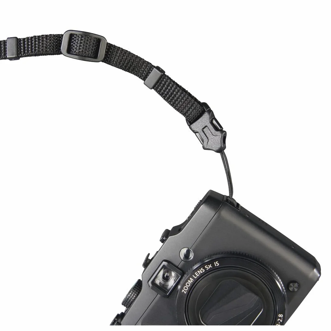 Hama Pasek do noszenia aparatu Loop 130", neopren, czarny