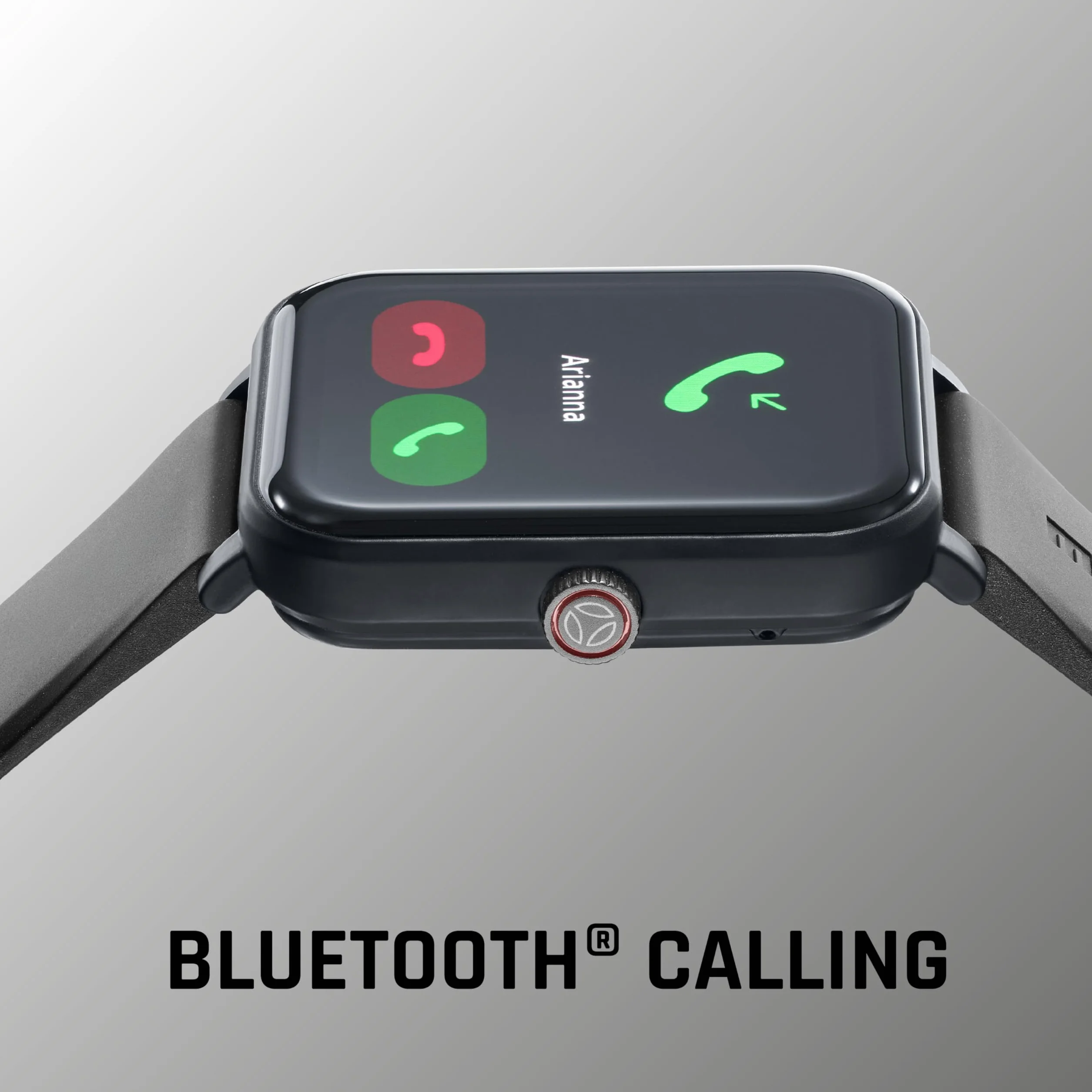 MOMO Design Smartwatch Stealth 1,83" – wyświetlacz TFT – połączenia Bluetooth i śledzenie zdrowia – ochrona przed kurzem i wodą rozbryzgową – czarny