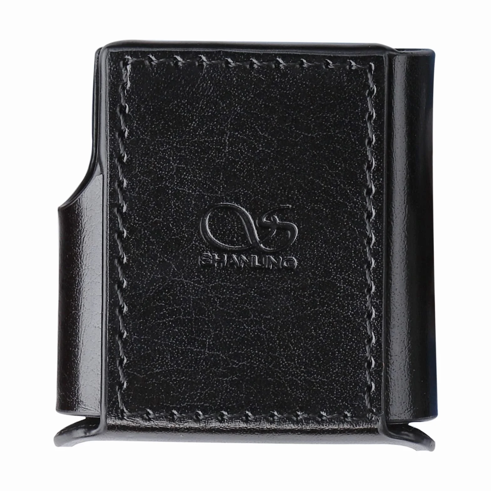 SHANLING SHANLING M0 Pro skórzane etui M0 Pro, przenośny odtwarzacz muzyczny, specjalne etui ochronne, materiał ze skóry PU, odporny na uderzenia i upadki, odporny na korozję (czarny)