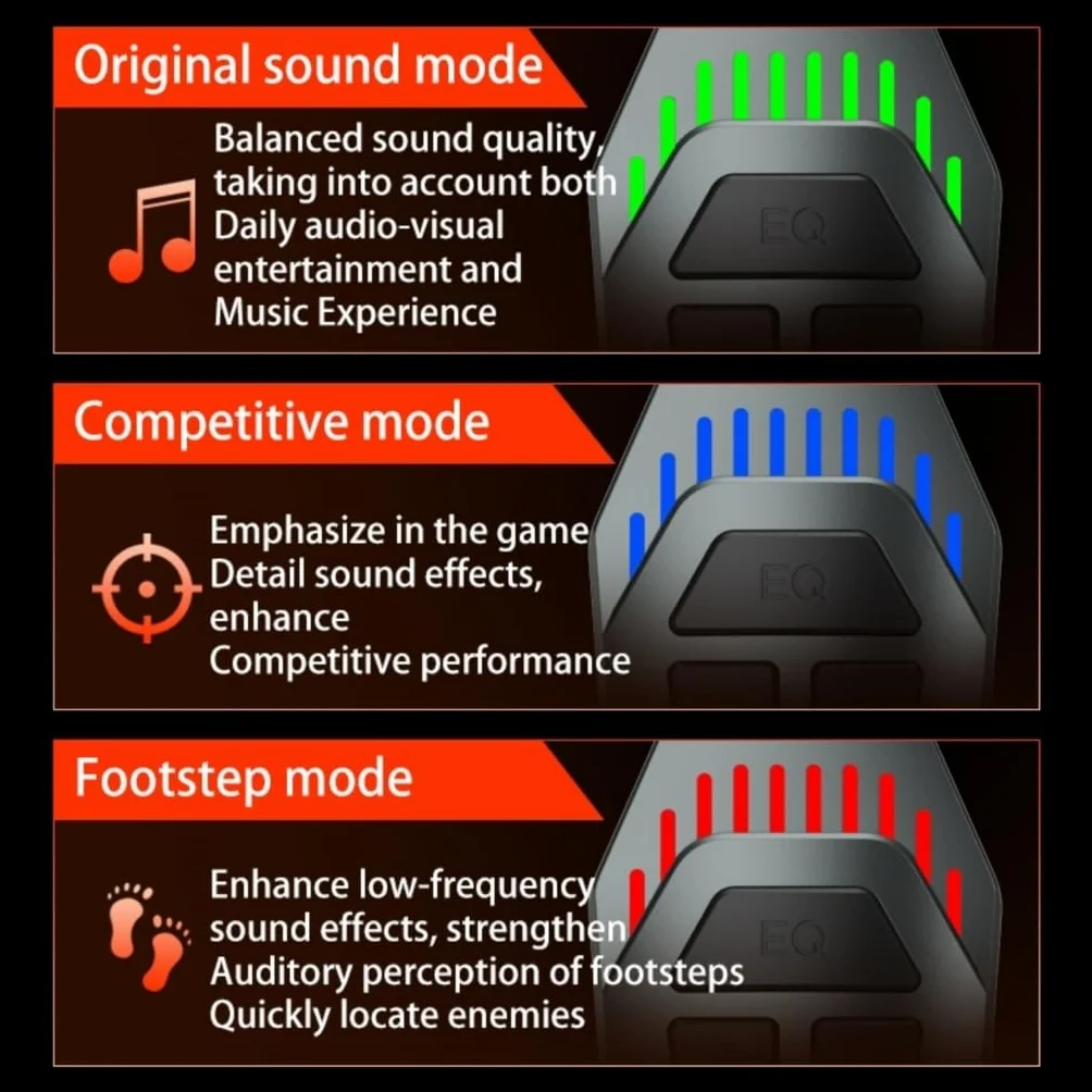 G11 Esports Gaming Headset Słuchawki z zawieszoną opaską na głowę zaprojektowane przez długi czas