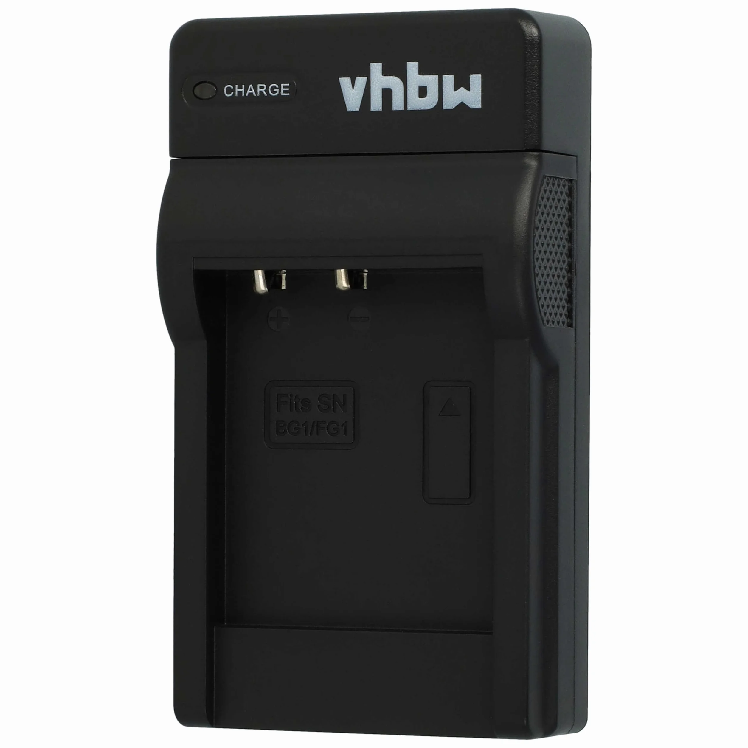vhbw Ładowarka USB kompatybilna z Sony Cybershot DSC-W275, DSC-W290, DSC-W30, DSC-W300, DSC-W35, DSC-W40, DSC-W50, DSC-W55, DSC-W70 kamera/bateria - ładowarka, wskaźnik ładowania