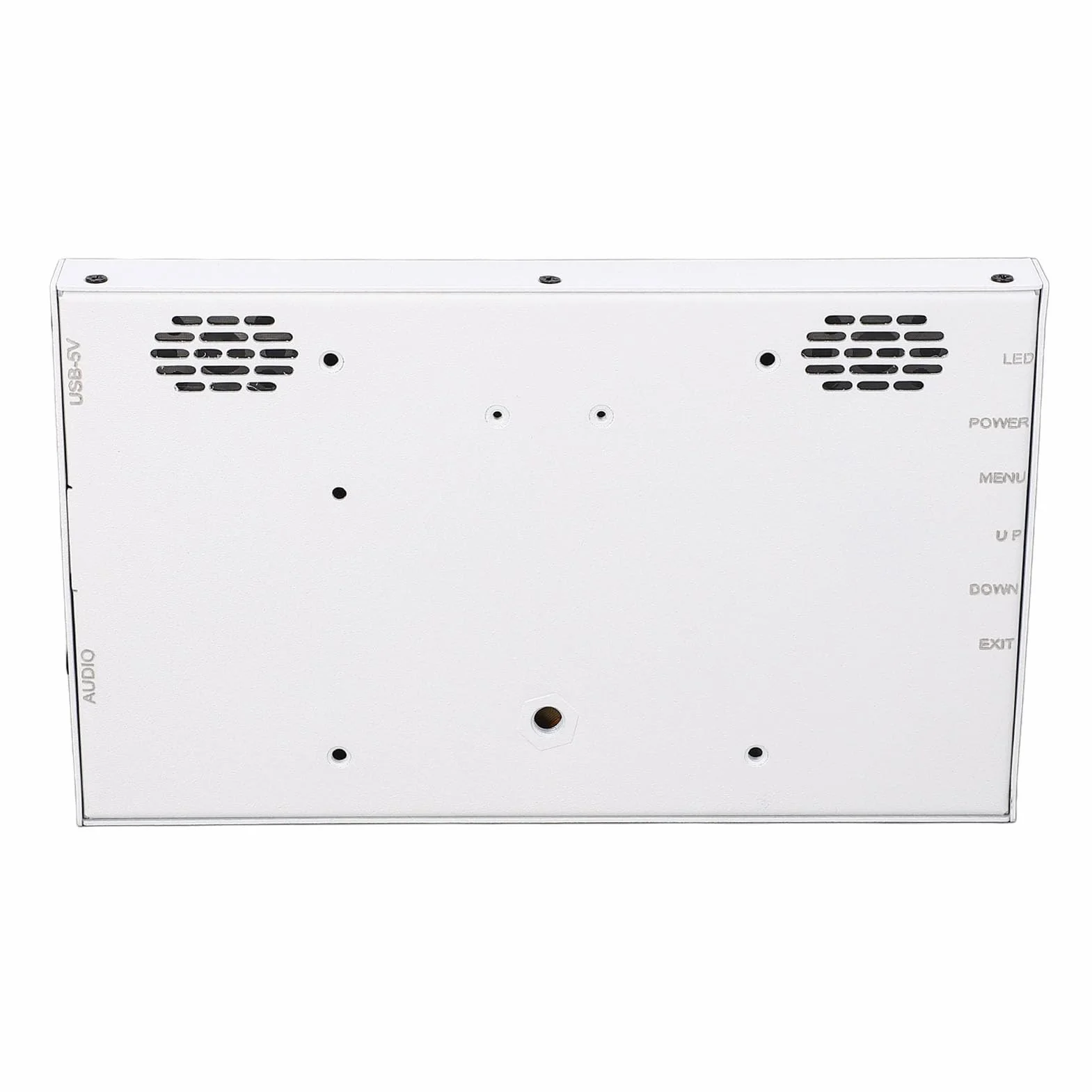 7-calowy Monitor, 7-calowy Panel IPS 1024x600 5-punktowy Pojemnościowy Ekran Dotykowy Przenośny Ekran Monitora Raspi Monitor Mini HDMI do Raspi/Laptop/PC/konsola do Gier