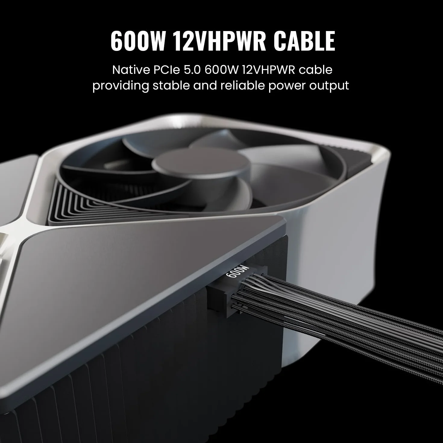 ENERMAX Revolution D.F. X ARGB ATX3.0 PCI-e 5.0 kompaktowy zasilacz do gier i streaming PC 1650 W 80Plus Gold (pełny modułowy, 2X 12VHPWR, Semi-Fanless), ERT1650EWT, czarny
