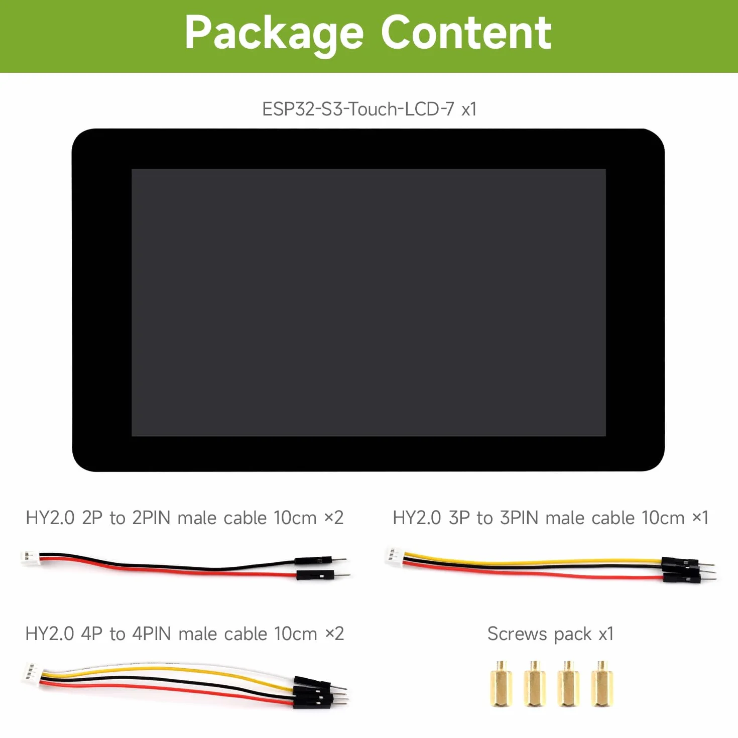 Waveshare ESP32-S3 7inch Capacitive Touch LCD Development Board, ESP32 with Display, 800x480, 5-Point Touch, 240MHz, Supports WiFi, Onboard Antenna, Suitable for ESPHome/Home Assistant Project