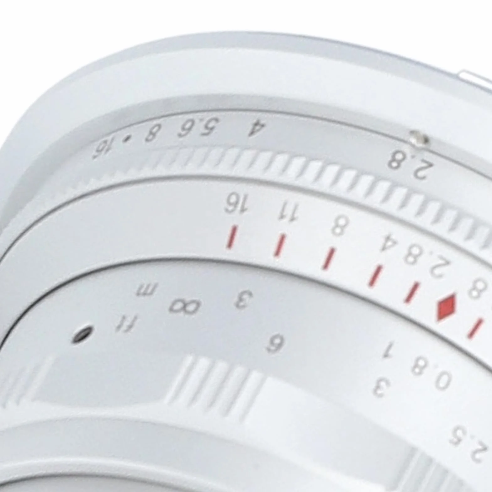 Cosiki Obiektyw Aparatu 35 Mm, Pełna Rama Soczewka o Stałym Ognisku łatwa Instalacja do Mocowania RF dla R6Mark II R50 R100 (WHITE)