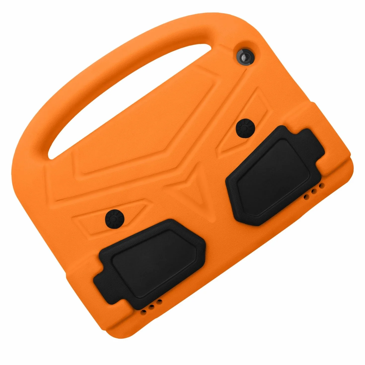 Ochrona tabletu Etui na tablet dla dzieci kompatybilne z Kindle Fire HD 8 (2020) Etui - Wytrzymała, lekka, odporna na wstrząsy osłona uchwytu z pianki EVA dodatek do tabletu (Color : Orange)