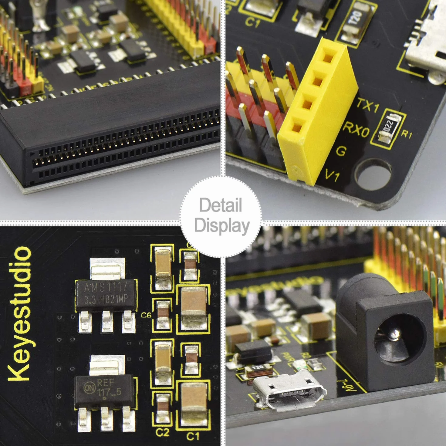 KEYESTUDIO BBC Micro:bit Breakout Adapter Shield