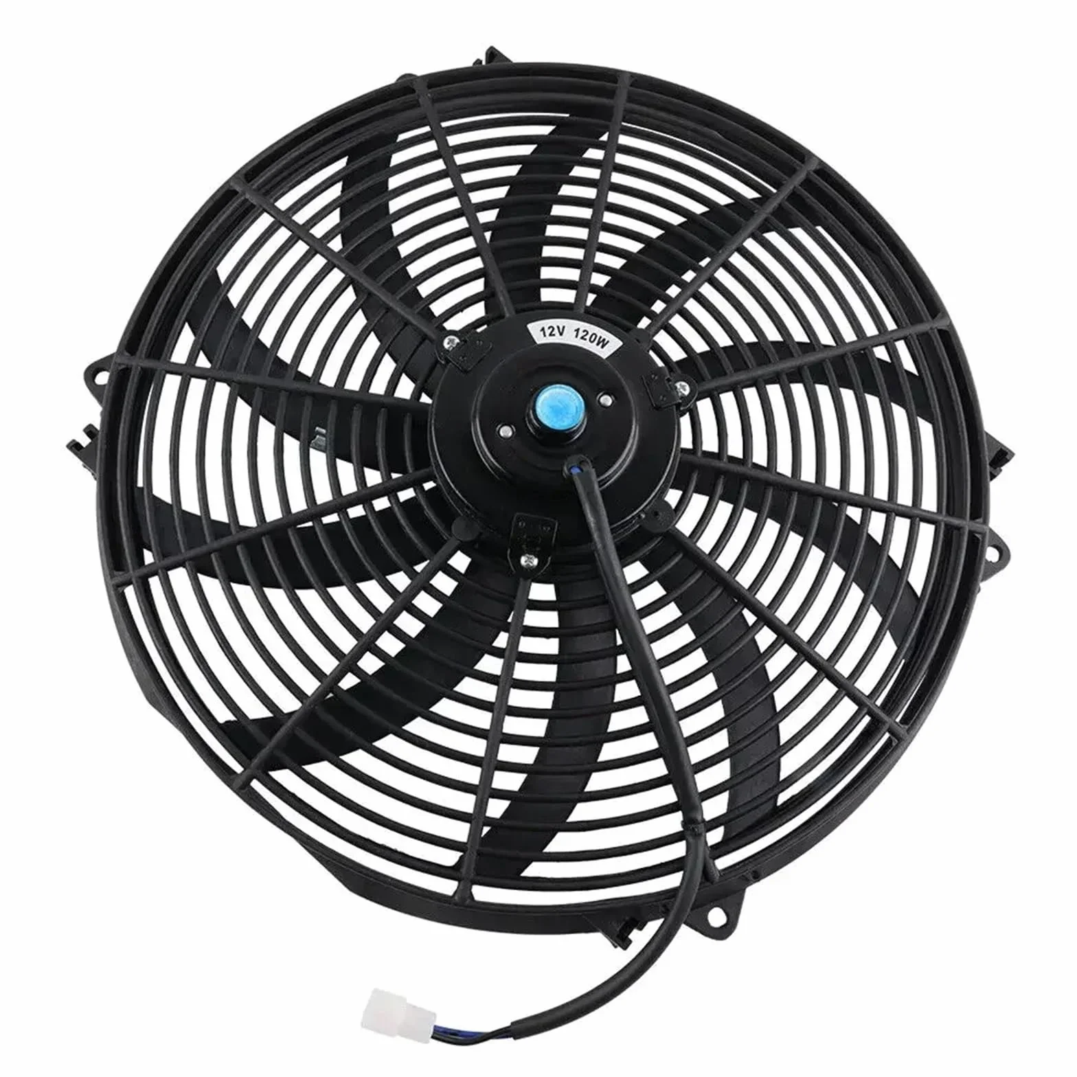 Radiator przewodzącym 16'' Push/Pull 12V 120W Elektryczny Chłodnica Intercooler Slim Fan Układ Chłodzenia Silnika Akcesoria Samochodowe Wyścigowe