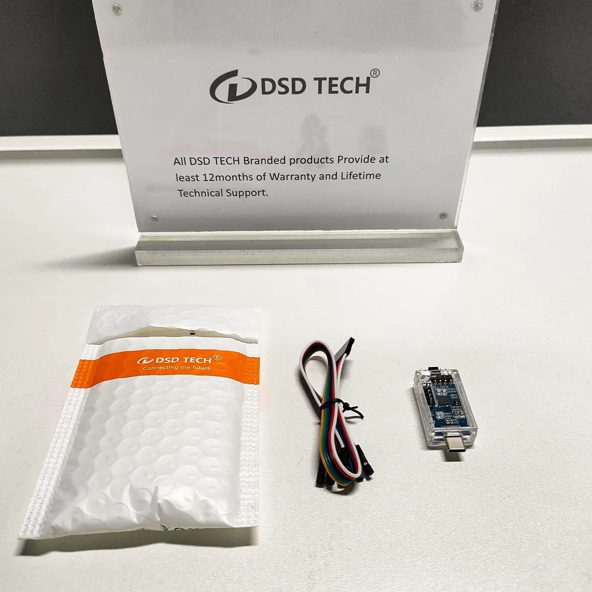 DSD TECH SH-U09B3 Adapter szeregowy USB typu C na TTL z chipem CP2102N