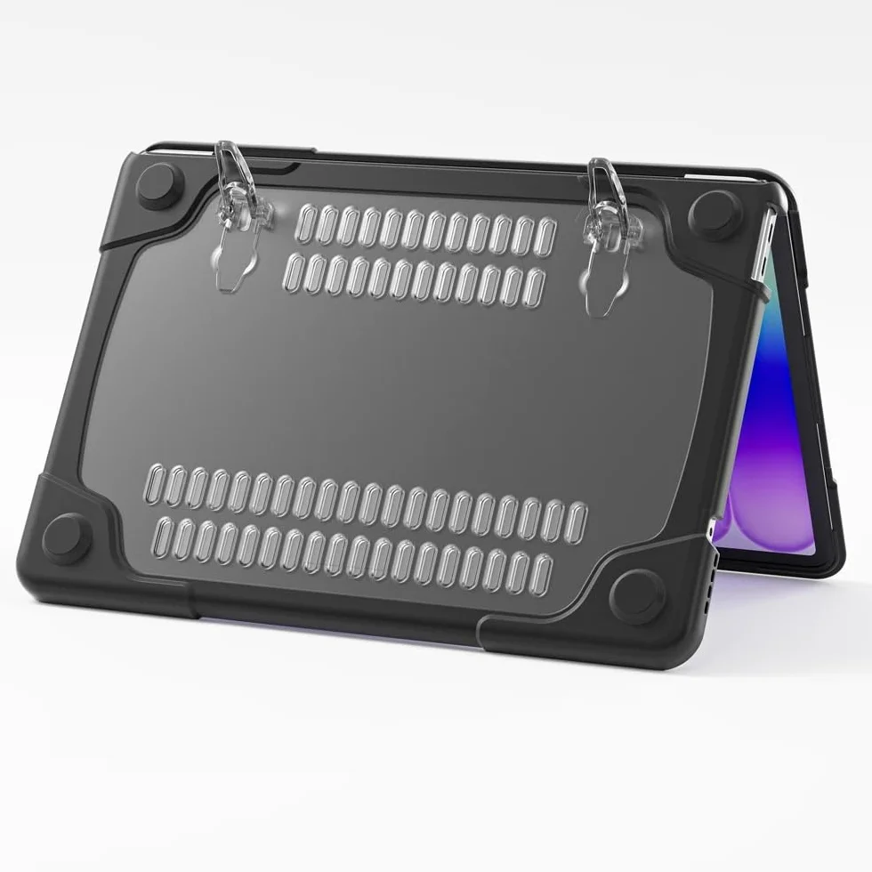 Hard PC+TPU Laptop Cases Suitable For Macbook Neo 13 2026 A3404 | Bracket-Style Heat-Dissipating Shock-Resistant Protective Case