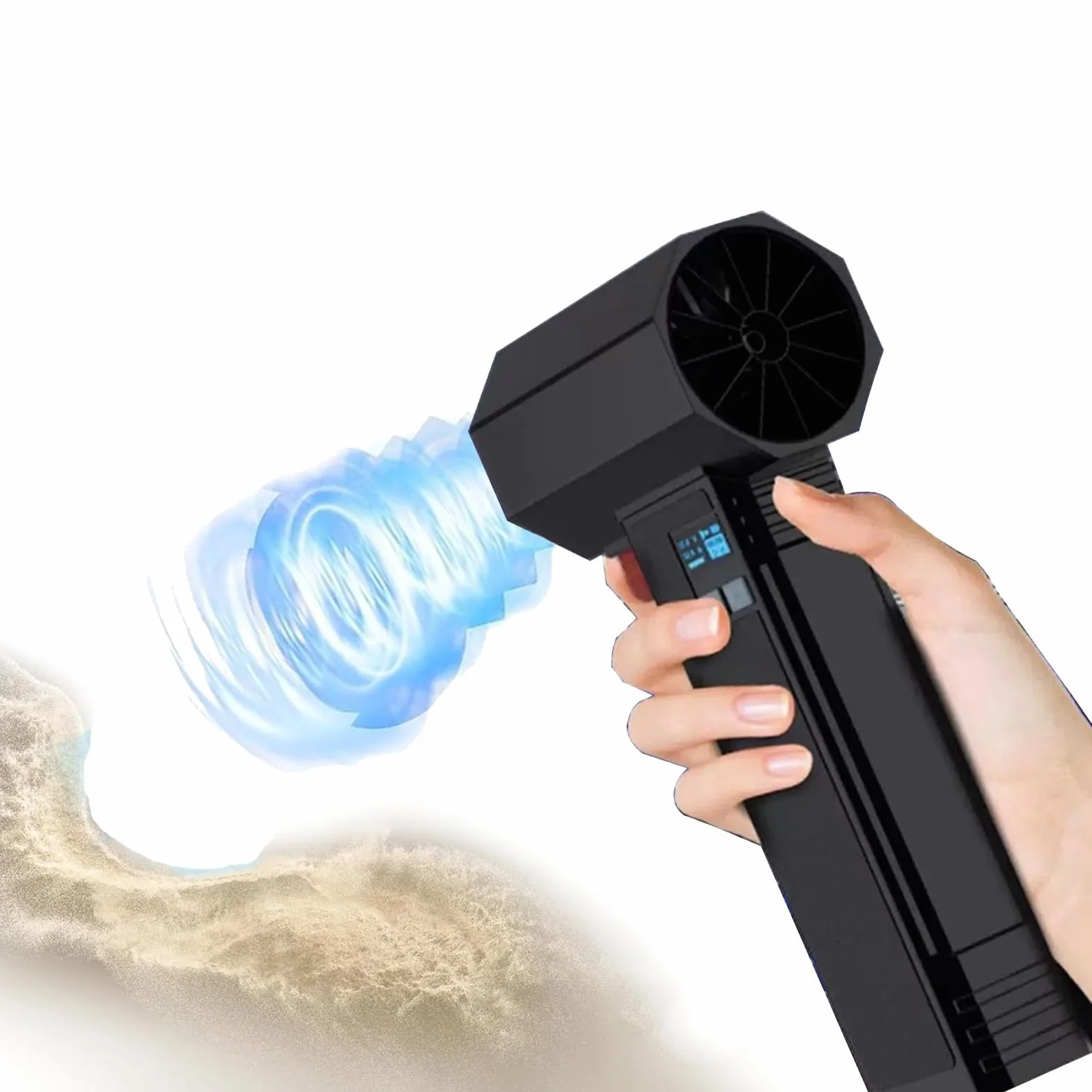Super wentylator strumieniowy, przenośna bezprzewodowa dmuchawa turbo, silnik bezszczotkowy, supermocny wiatr, długa żywotność baterii, do samochodu, czyszczenia, suszenia