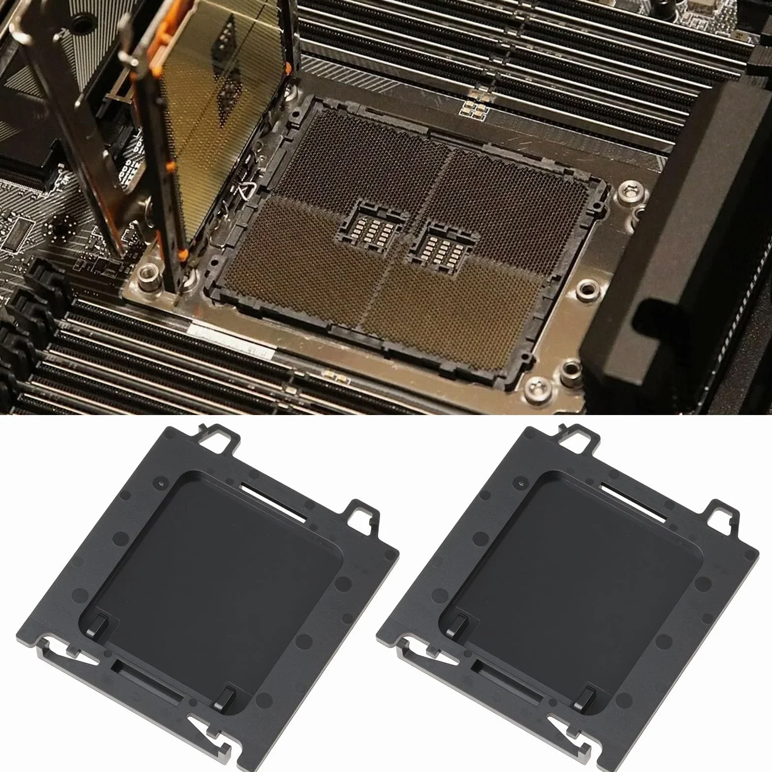Osłona płyty głównej kompatybilna z AMD AM5 Ryzen LGA 1718 2 szt.