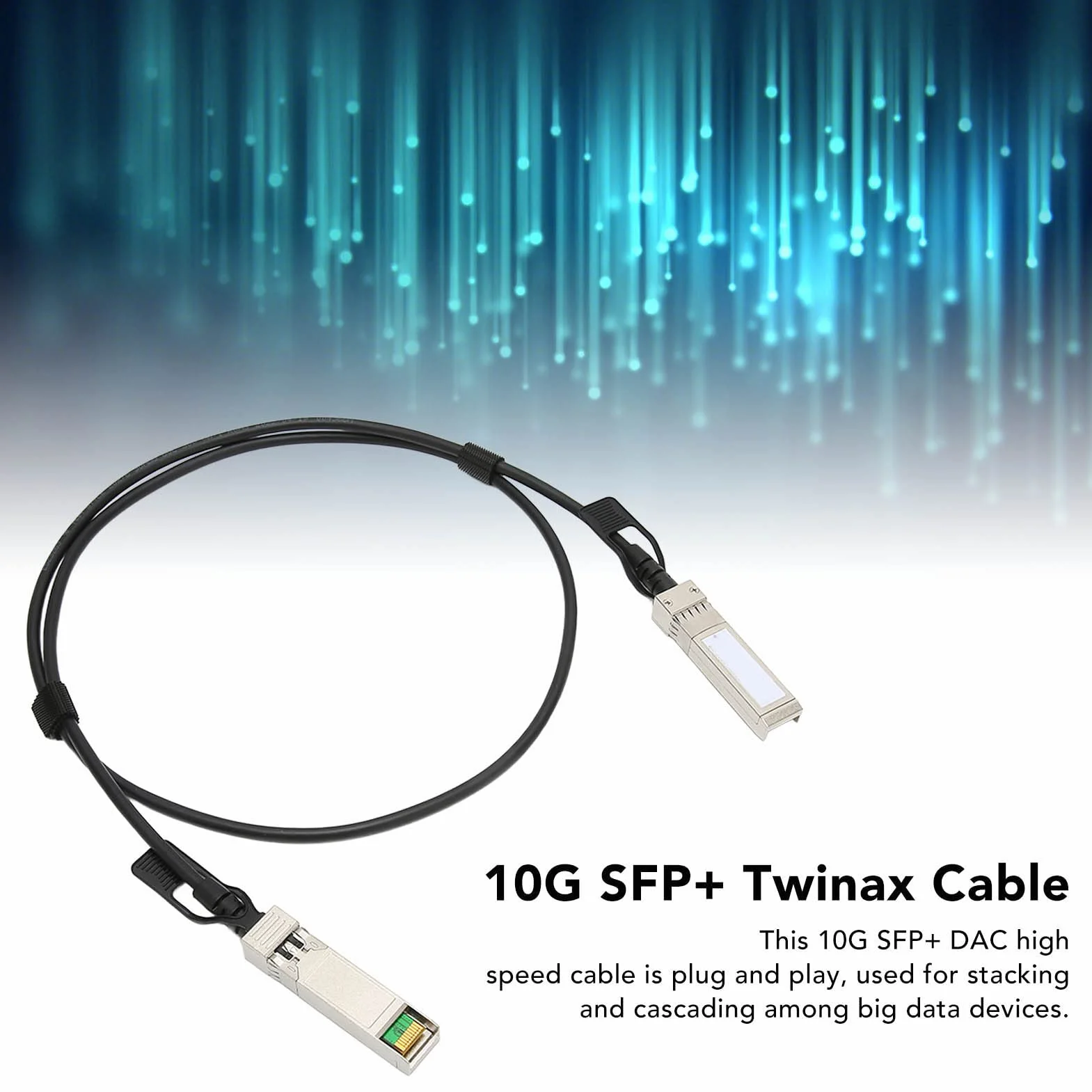 Kabel 10G SFP+ DAC High Speed SFP-10G-CU1M do SFP+ 1M