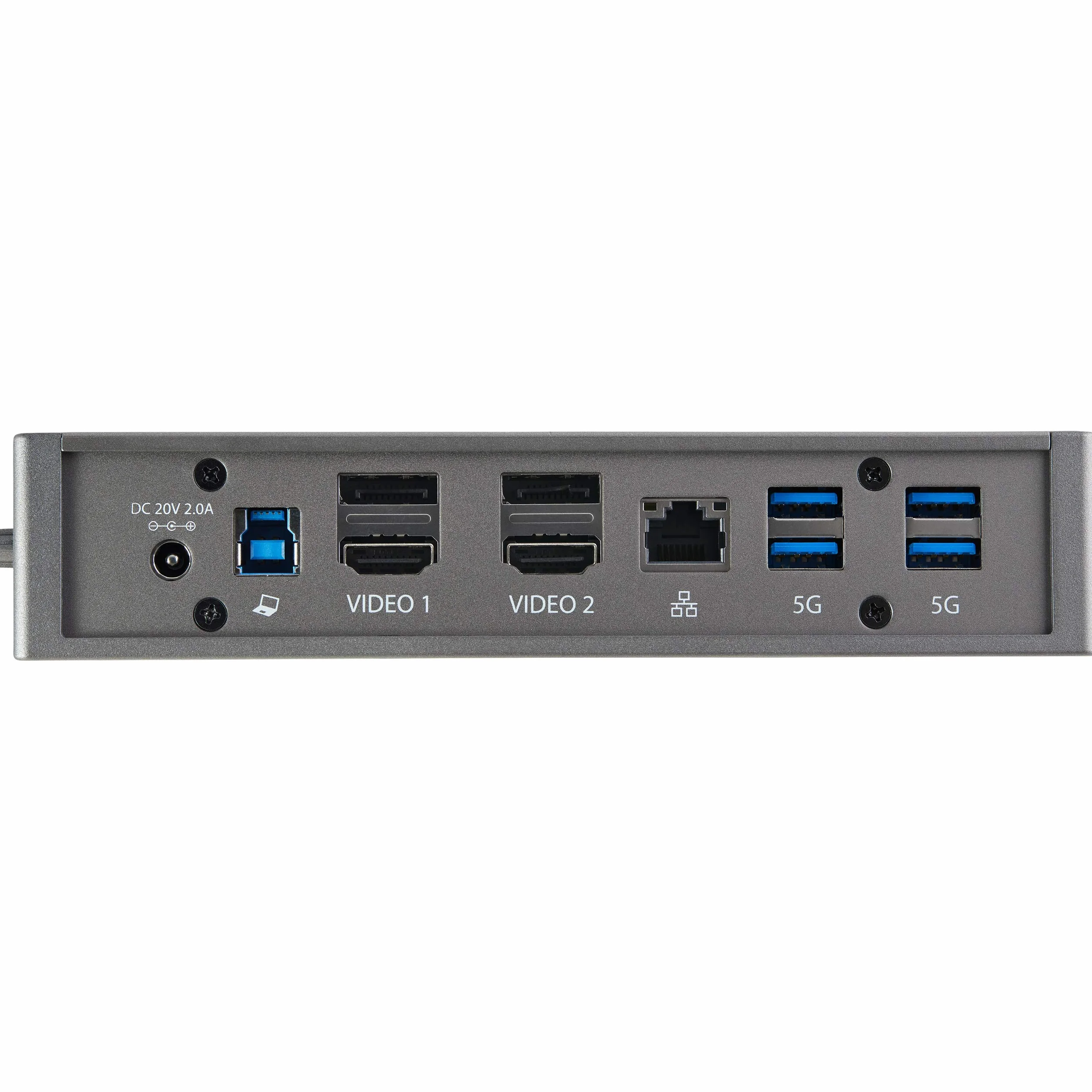 StarTech.com Hybrydowa uniwersalna stacja dokująca USB 3.0 USB-C - podwójny monitor 4K 60Hz HDMI/DisplayPort - 6x USB-A