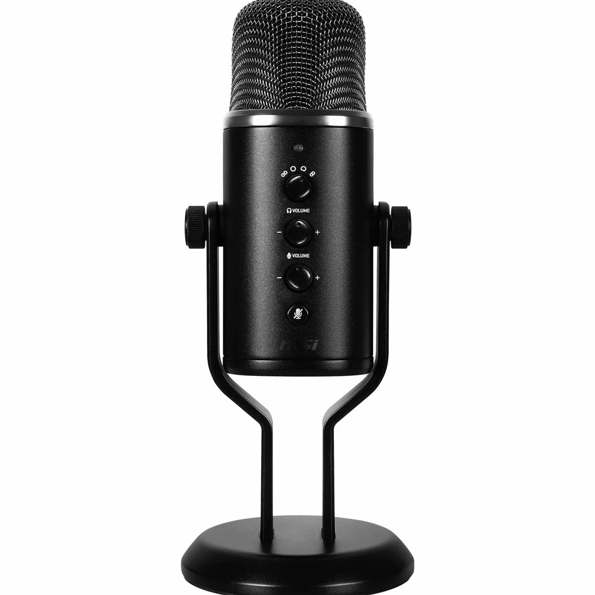 MSI IMMERSE GV60 mikrofon stereofoniczny, wielokierunkowy, kardioidalny i dwukierunkowy, Czarny