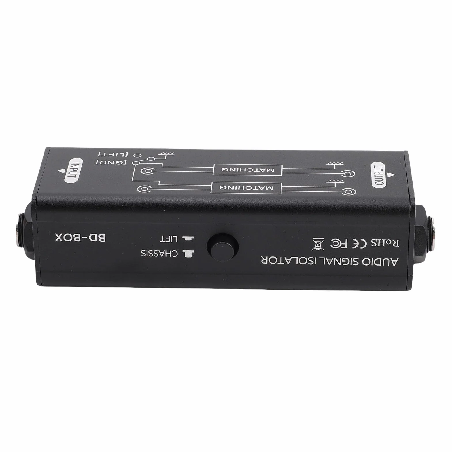 Pasywny Izolator Dźwięku Eliminator Eliminator, Izolator Aluminium Aluminium Aluminium XLR dla Domowego Systemu Stereo, Głośnik, Samochodowe, Zestaw Samochodowy
