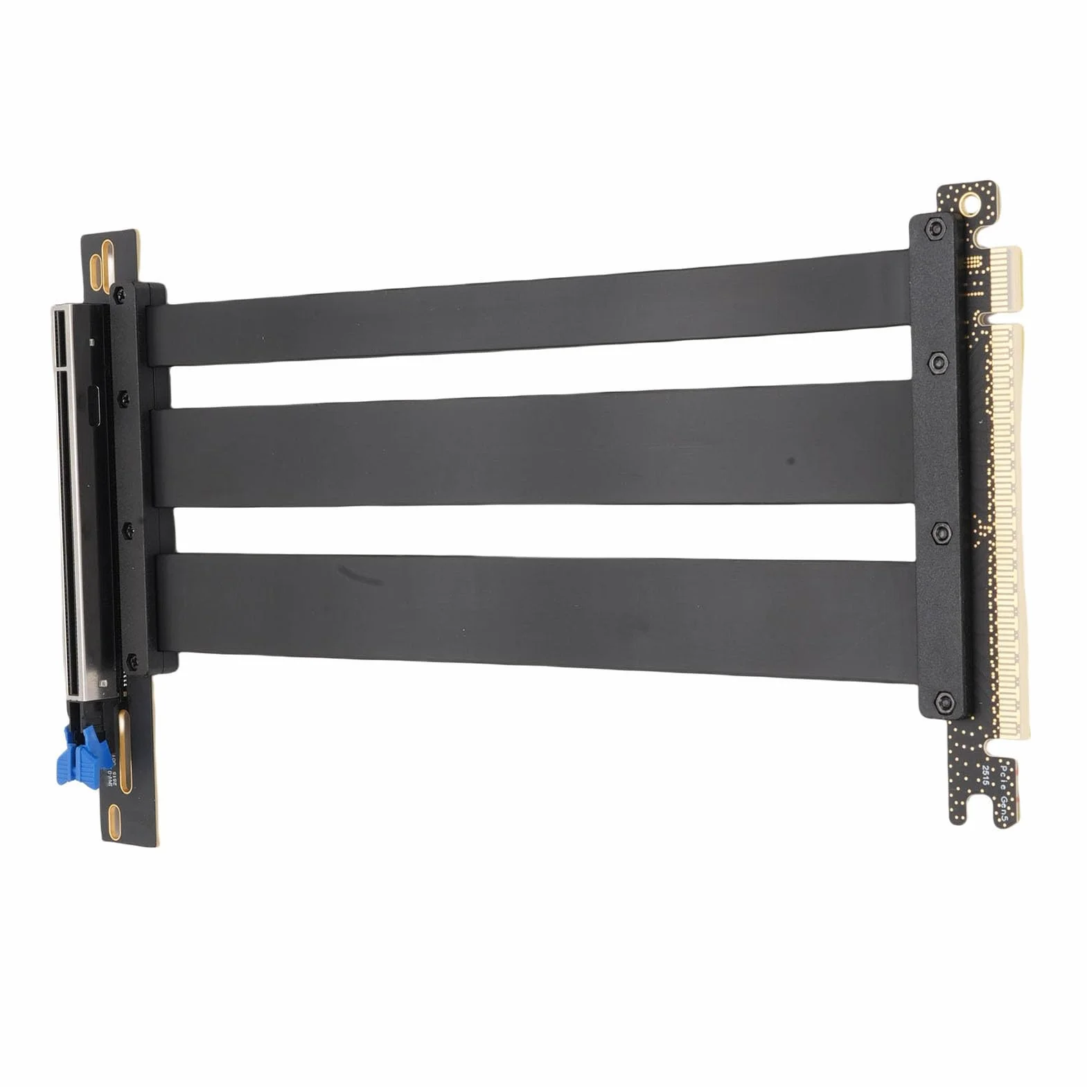 Kabel Riser PCIE 5.0, Przedłużacz Karty Graficznej GPU Gen 5, PCI-E 16X 128 GB/s, Kompatybilny z PCIE 4.0, do Kart RTX4090 5090, RX8900 RX7900 (30cm)