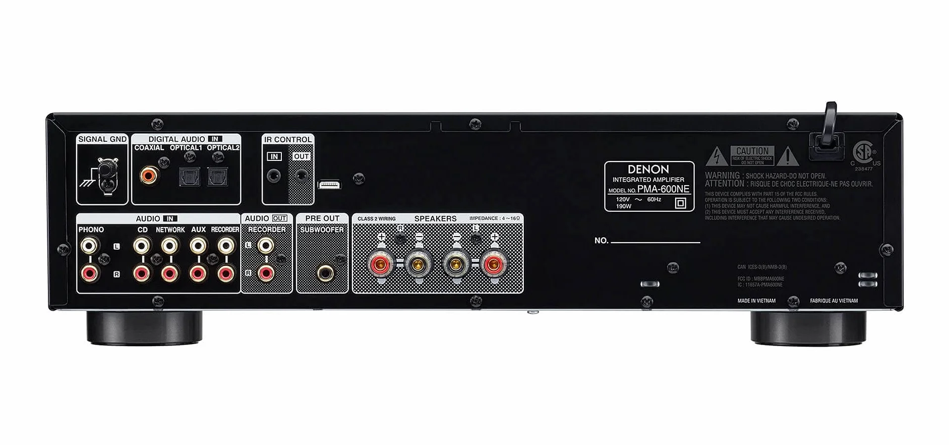 Denon Pma-600 Ne Wzmacniacz, Srebrny, 43.4 x 30.7 x 12.2 cm; 7.4 kg, 70 W