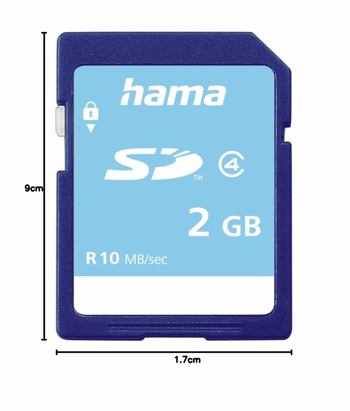 Hama 00055377 Karta Pamięci Flash Klasa 10 2 GB