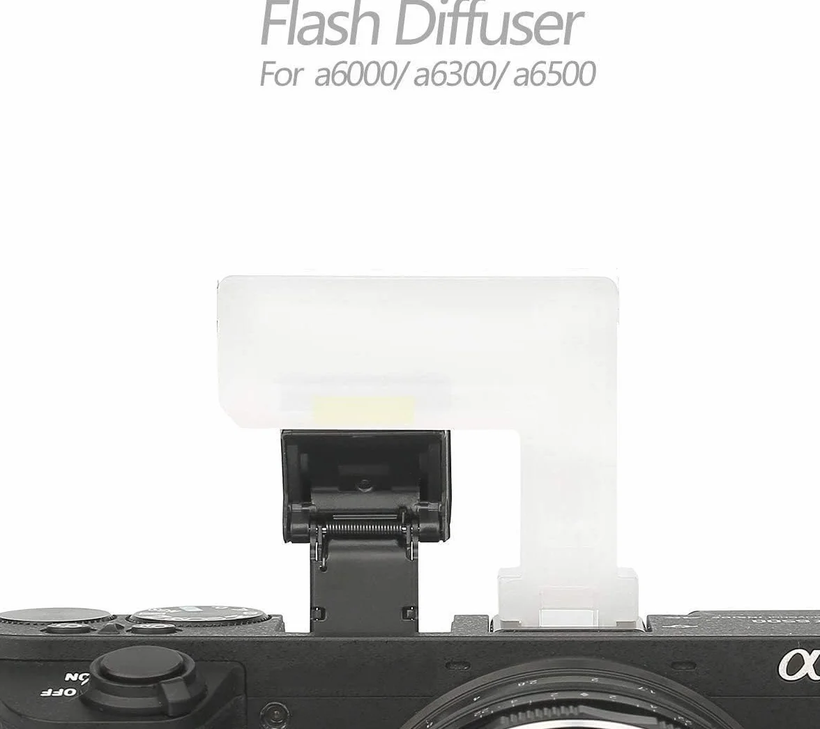 DF6500 wielokolorowy 4 w 1 dyfuzor flash mini flash bounce przenośny miękki lekki element pracy dla kamery a6500 a6400 a6300 a6000