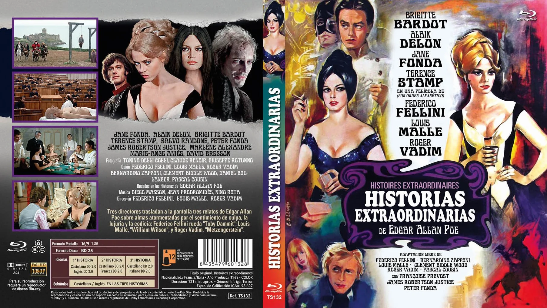 Historias Extraordinarias BD 1968 Histoires extraordinaires