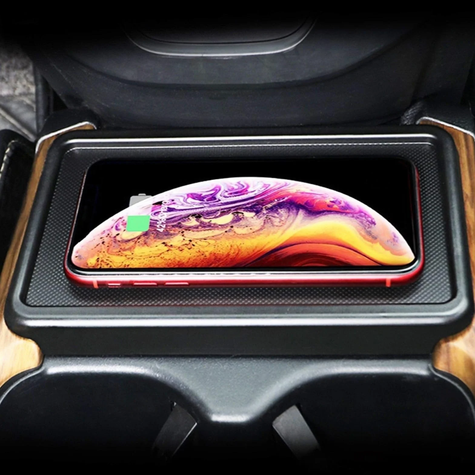 Ładowarka samochodowa Qi Standardowa ładowarka bezprzewodowa 10 W Szybkie ładowanie CRV 2017 2018 2019 Auto, do Smart, Uchwyt na telefon Ładowarka Lewa jazda Samochodowa płyta ładująca