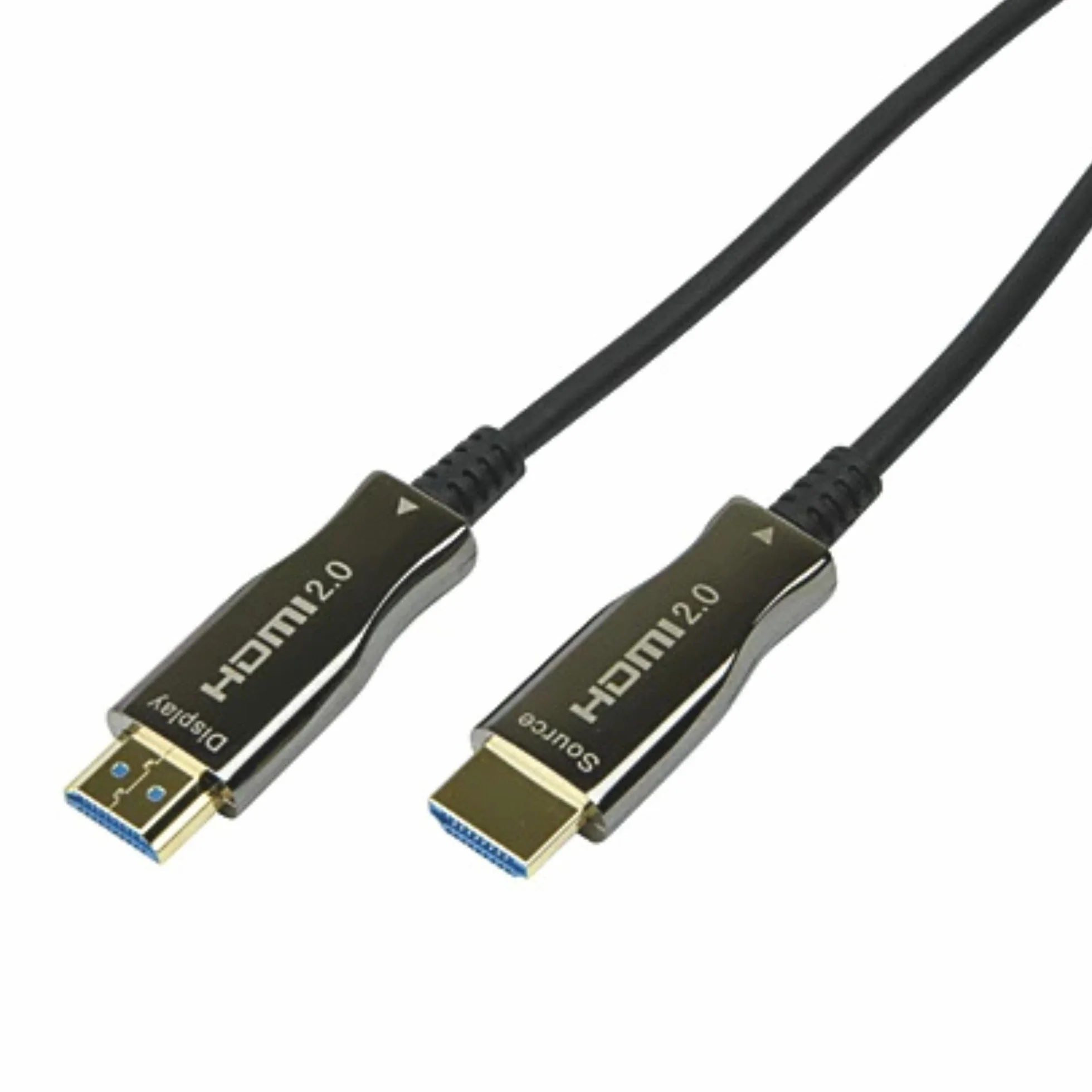 Labgear Kabel światłowodowy HDMI 10 m, aktywny optyczny przewód 4K HDMI 2.0 z Ethernetem, wysoka prędkość 18 Gb/s, HDR, ARC, obsługa CEC, lekki, smukły kabel HDMI do instalacji na duże odległości