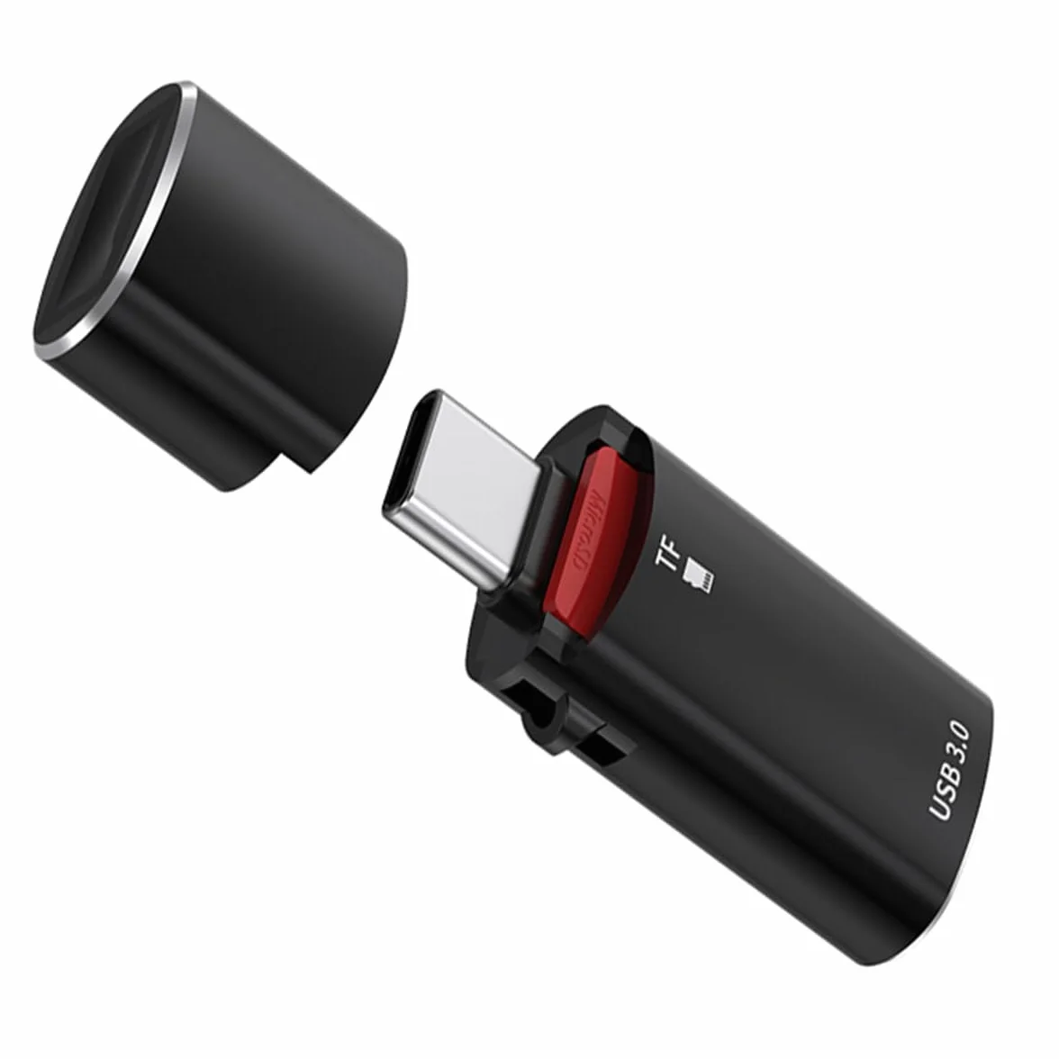 CY Adapter 10Gbps USB-C na USB 3.0 gniazdo OTG i czytnik kart TF Micro-SD do laptopa, tabletu, telefonu