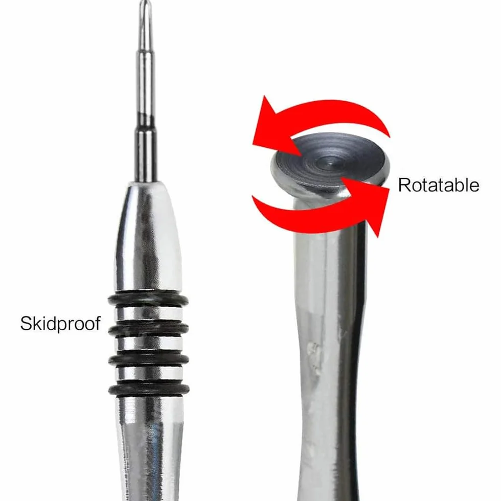 6-częściowy zestaw śrubokrętów do MacBooka, 1,2 mm 5-punktowy P5 Pentalobe + 6-punktowy T5 Torx + 1,5 mm PH000 krzyżowy śrubokręt do naprawy MacBooka Air 13” 15” i Pro z wyświetlaczem Retina