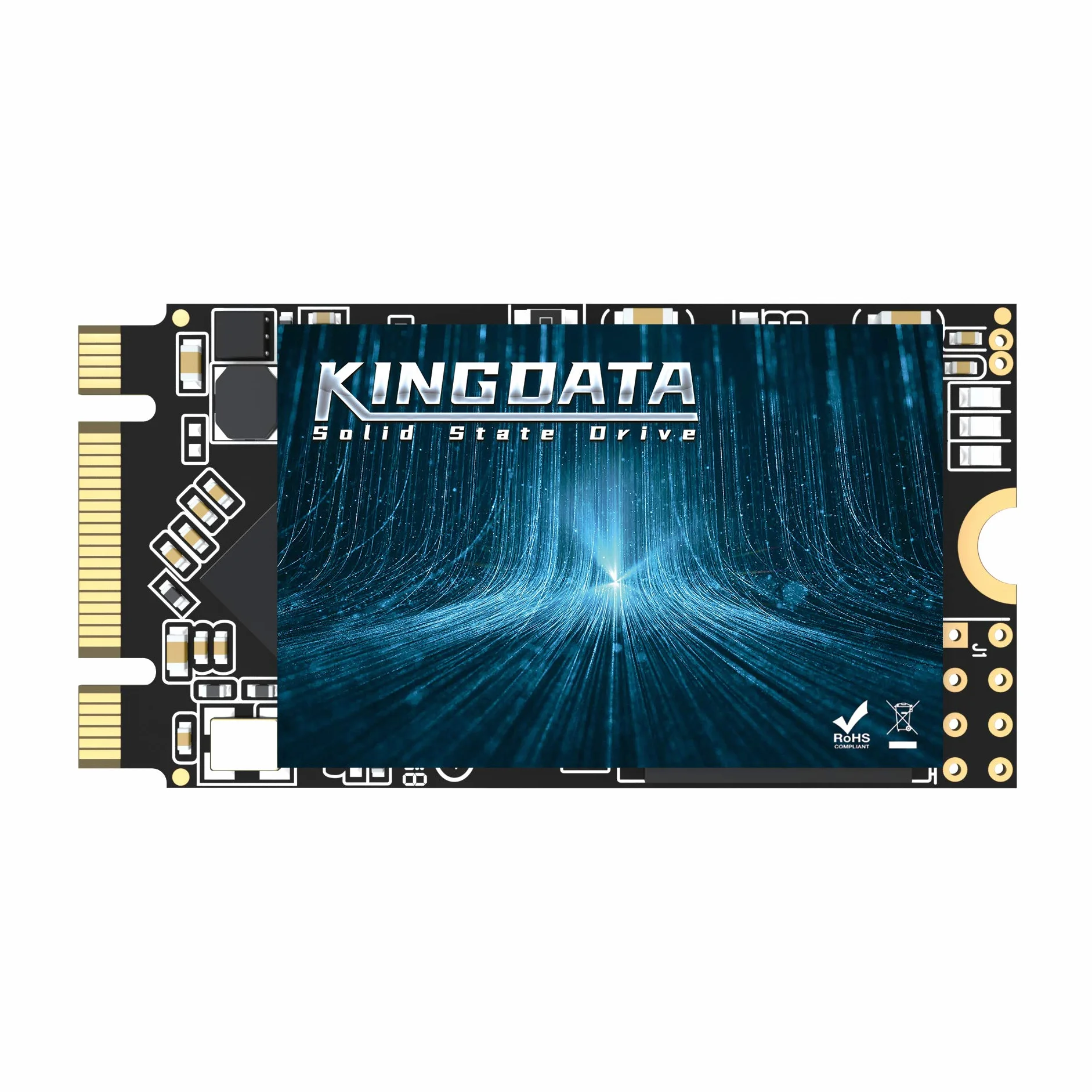 M.2 2242 SSD 1 TB Ngff wewnętrzny dysk twardy o wysokiej wydajności do laptopa stacjonarnego SATA III 6 Gb/s zawiera dysk SSD (1 TB, M.2 2242)