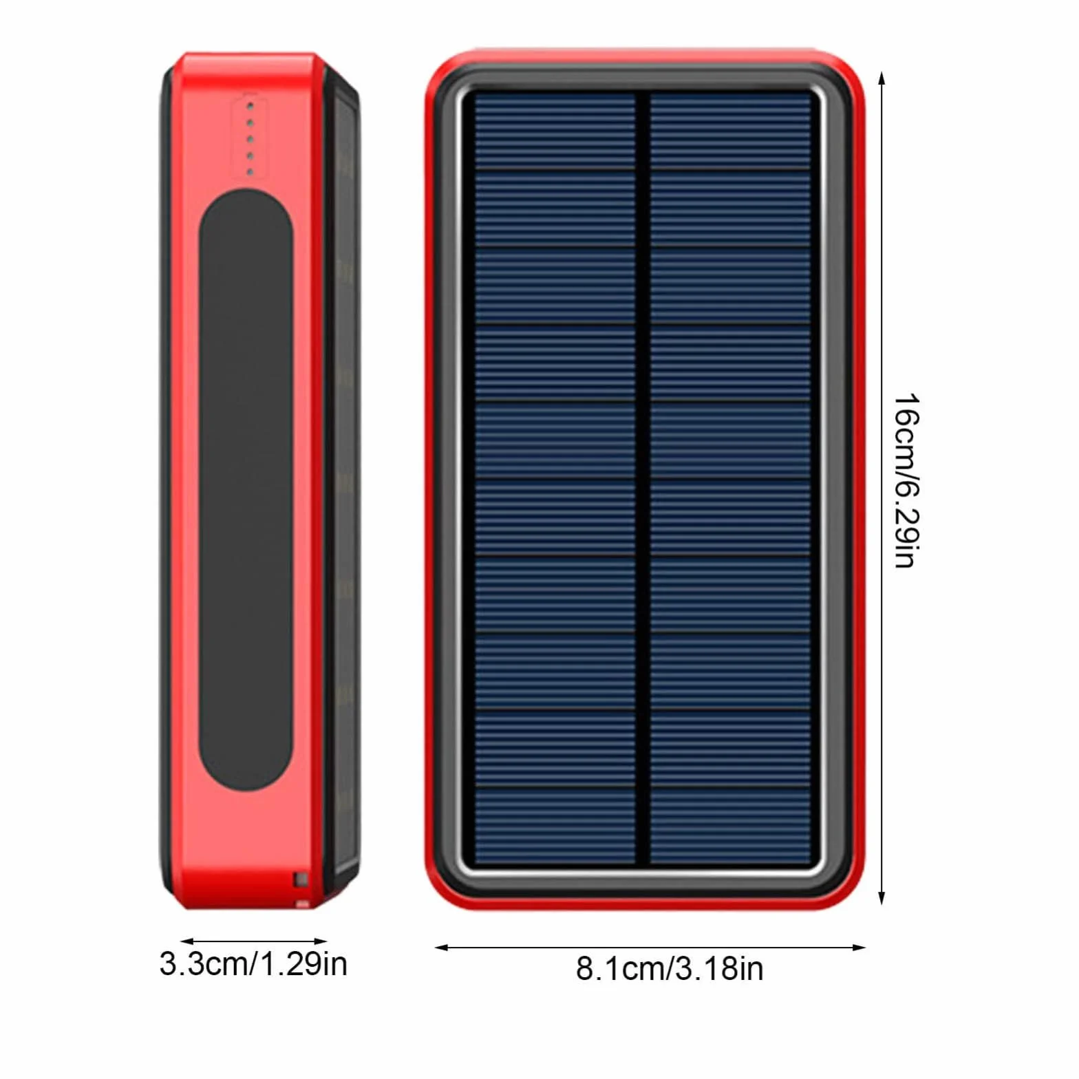 Bezprzewodowy powerbank 30000Mah PD 65W/15W przenośna ładowarka QC3.0/QC4.0/SCP szybkie ładowanie z 2 wejściami i 3 wyjściami (Qi i USB C) zewnętrzna bateria do telefonów, tabletów i nie tylko
