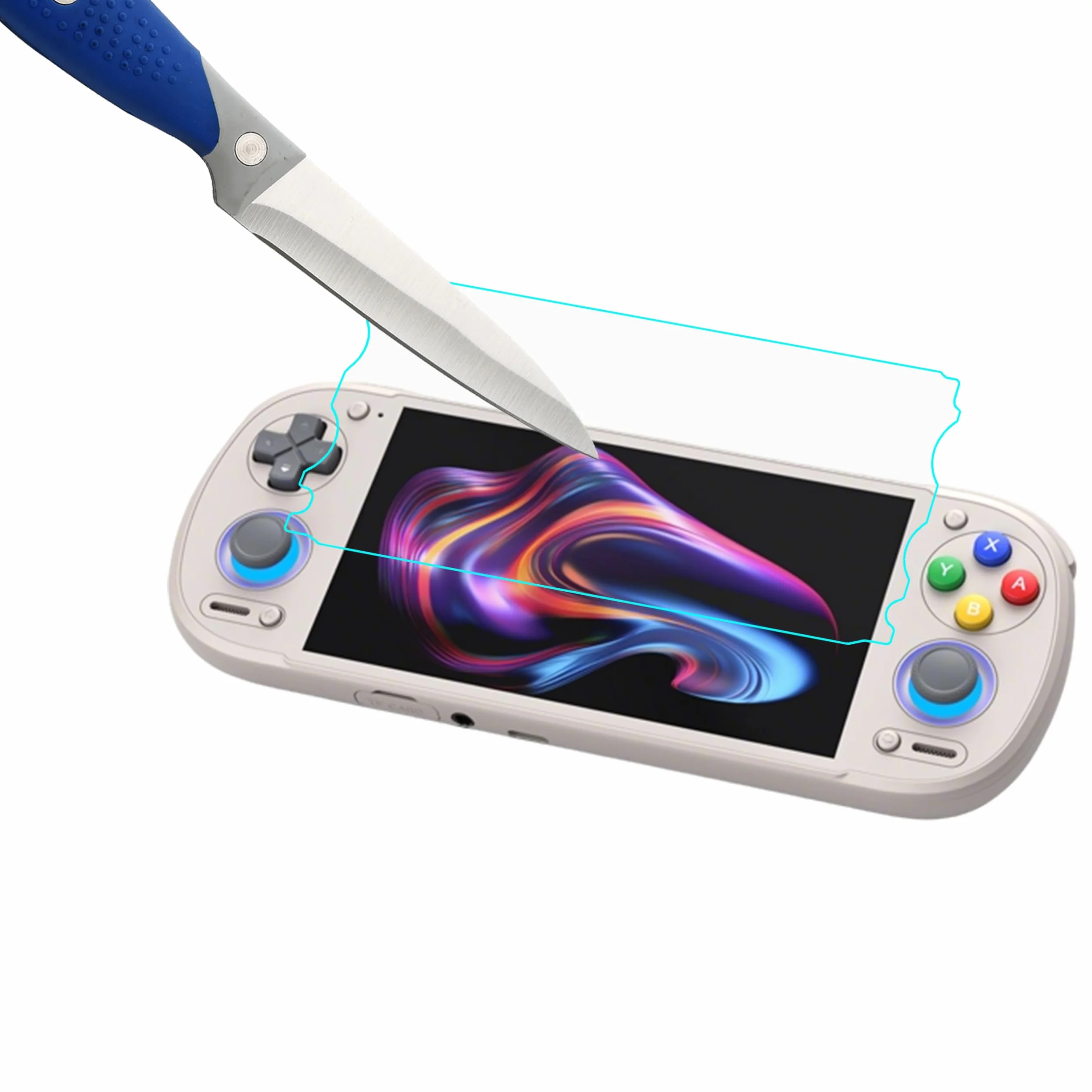 Mr.Shield 3 Sztuki Hartowane Szkło do Retroid Pocket 6 | Ochraniacz Ekranu Odporny na Zarysowania HD Przejaśniać Hartowane szkło 9H