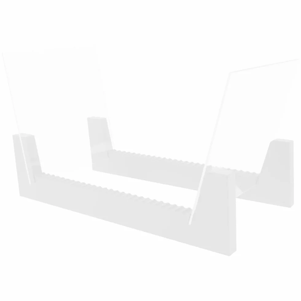 Stojak do przechowywania płyt CD CD Storage Rack Wood Magazine Album Record Display Stand Large Capacity Deskop Holder for Home Art Collection Decor Stojak na płyty(Biały)