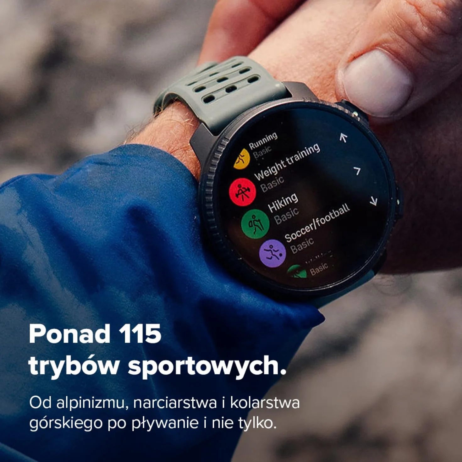 SUUNTO Vertical 2 Zegarek sportowy GPS, jasny 1,5-calowy ekran dotykowy AMOLED, latarka LED, 20-dniowy czas pracy baterii, mapy offline, wskaźniki treningowe i informacje o regeneracji, podwójny GNSS