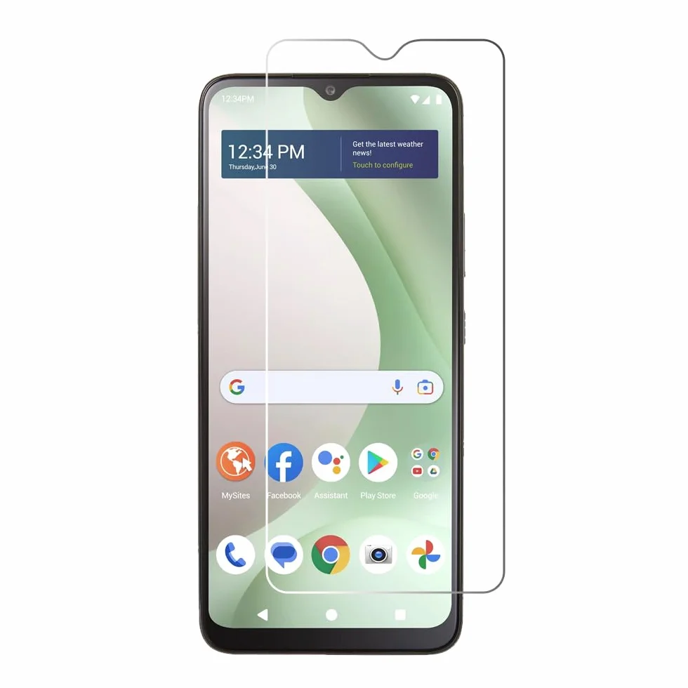 [3 sztuki] Ochraniacz ekranu ze szkła hartowanego kompatybilny z BLU View 5 [nie pasuje do BLU View 5 Pro] z przezroczystą przezroczystą ultracienką folią ochronną 9H HD